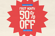 Mega Champs | Playful Display, a Handwritten Font by gracetype_studio (Thumbnail 5 of 12)