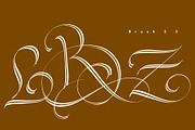 CalligraphyMasters Procreate Brushes, a Brush Add-On by the Fontmaker (Thumbnail 31 of 38)