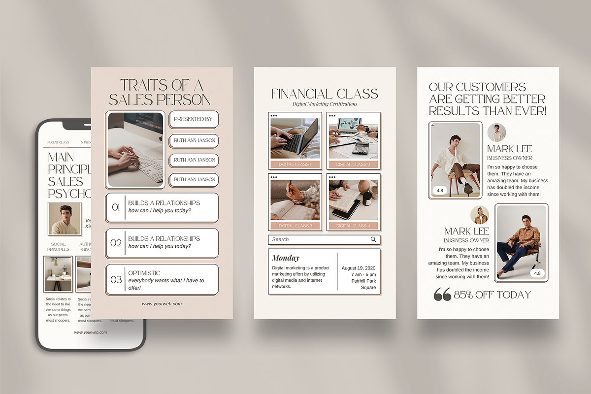 Instagram Financial Kit Influencer, a Social Media Template by Analogi Studio (Photo 14 of 15)