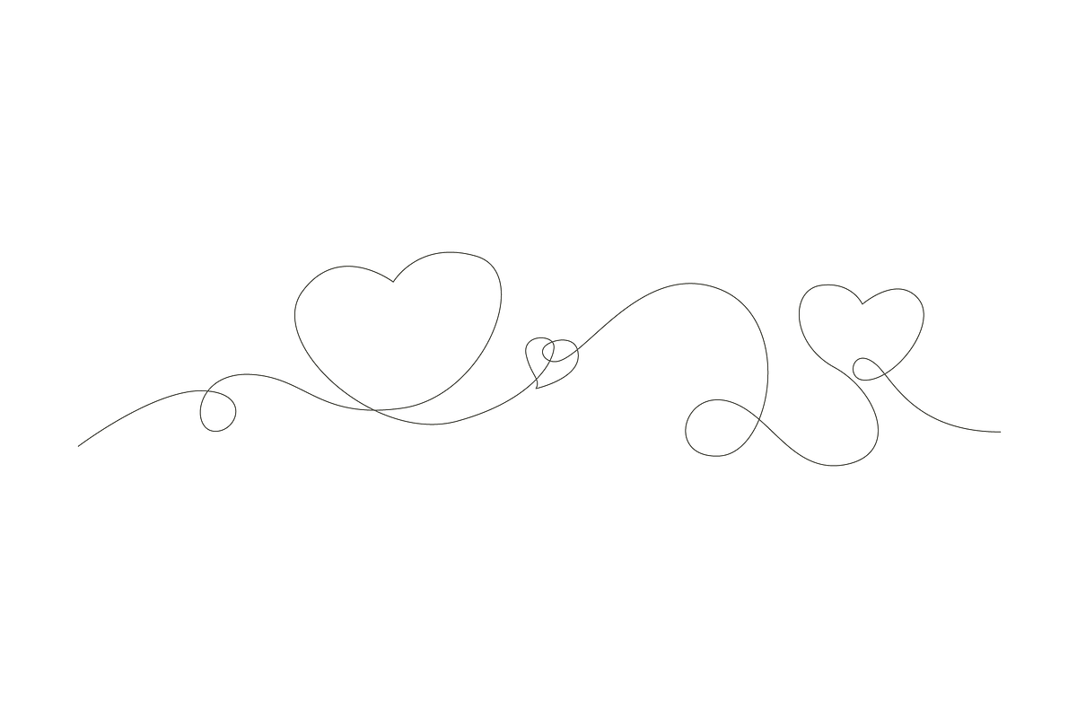 three elegant black hearts, an Object Graphic by lawoel (Photo 3 of 3)