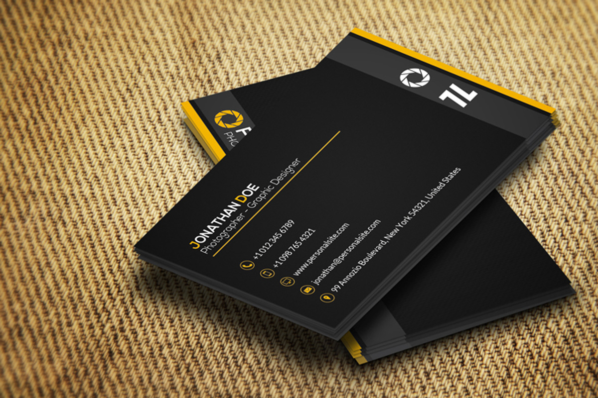 Personal Business Card CM134, a Business Card Template by annozio (Photo 2 of 4)