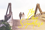 Saltacrus//Chic Signature Font, a Script Font by HanzelSpace Studio (Thumbnail 7 of 10)