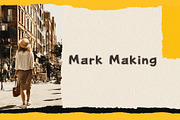 Sketchmark Cut Paper Display Font, a Sans Serif Font by Graphic Spirit (Thumbnail 6 of 8)