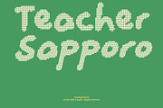 CS Marylin Disco, a Sans Serif Font by Craft Supply Co. (Thumbnail 3 of 8)