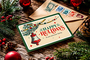 Nostalgic Christmas Mega Bundle, a Seasonal Illustration by Nearbirds (Thumbnail 5 of 12)
