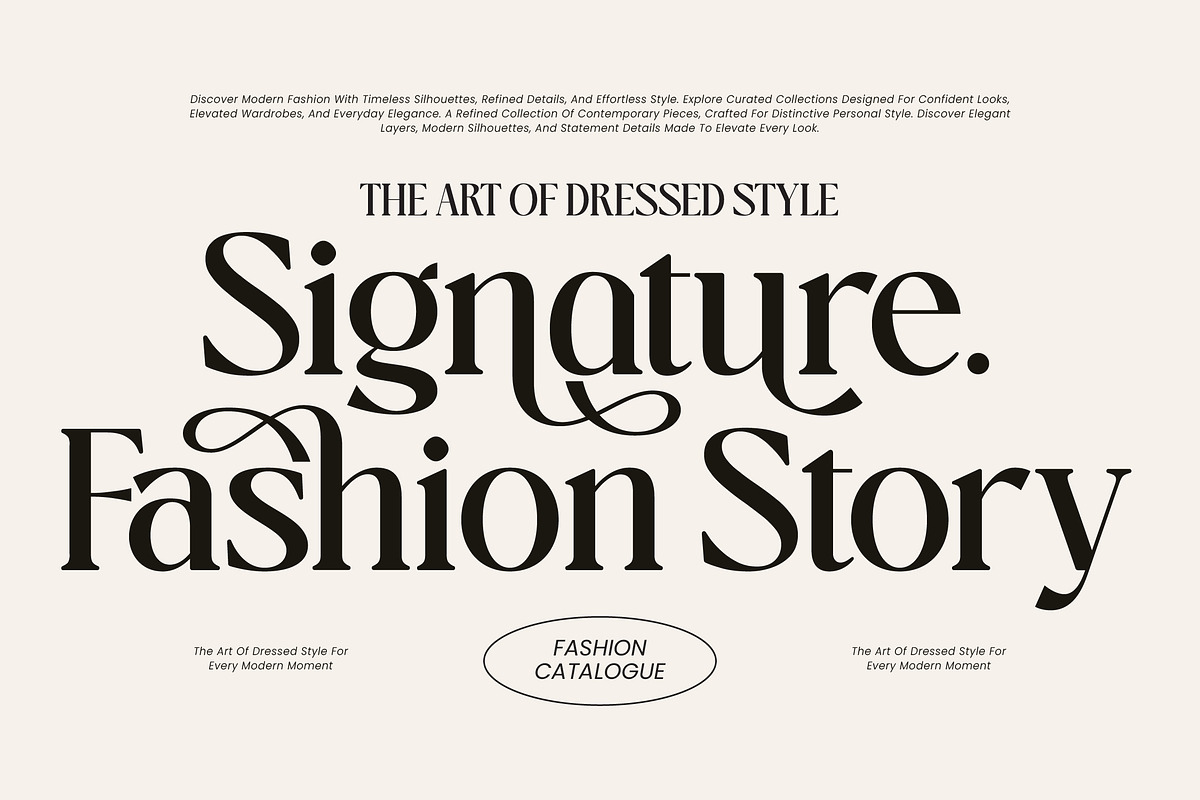 Markello Decorative Swashes Serif, a Serif Font by AmorfaType (Photo 4 of 8)
