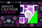 Advent Calendar Video Stickers, a Background Graphic by Enchanted Studios (Thumbnail 1 of 2)