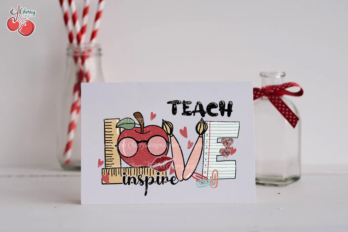 Teacher Valentine Sublimation Bundle, a Graphic by Cherry.designs (Photo 5 of 7)