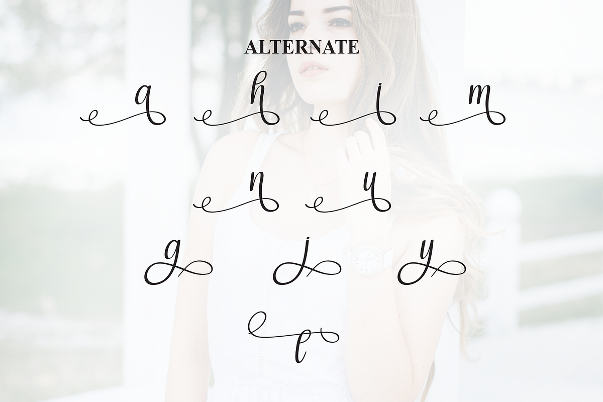 Beautiful Regina | Script Font, a Handwritten Font by Scratchones (Photo 8 of 9)