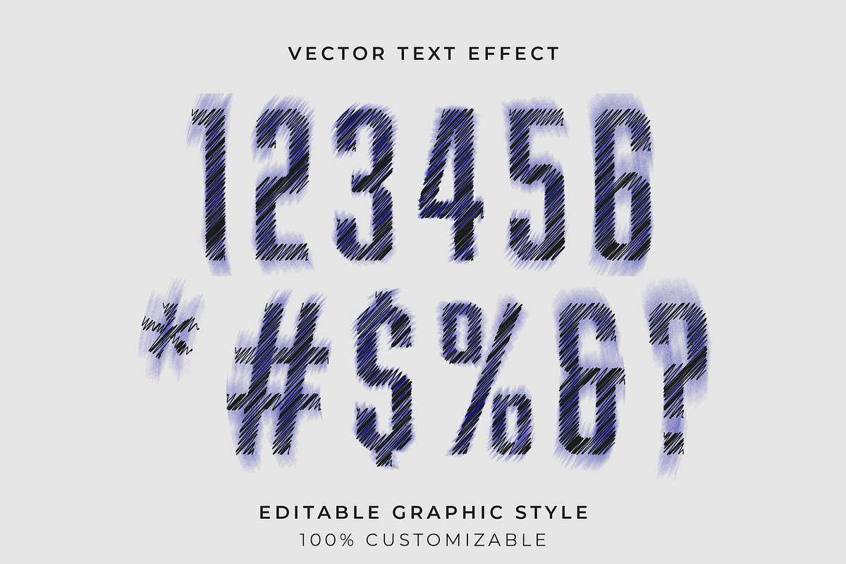 Distorted Glitch Text Effect preview 2