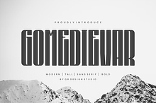 Gomedievar - Tall Font