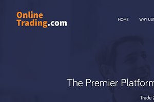 Online Trade Website Template