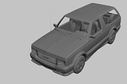 GMC Typhoon 1992, a Cars & Vehicle 3D Model by valtriiu (Thumbnail 9 of 12)