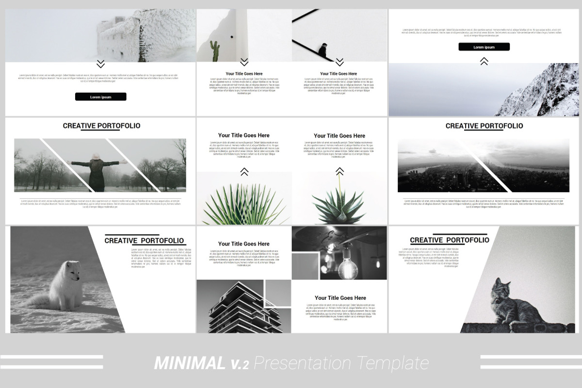 Minimal v.2 Powerpoint Template, a Presentation Template by Presentation Official (Photo 5 of 11)