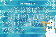 Freeze - Chilled Font for Christmas, a Symbol Font by Aqua Artistry Creations (Thumbnail 4 of 4)