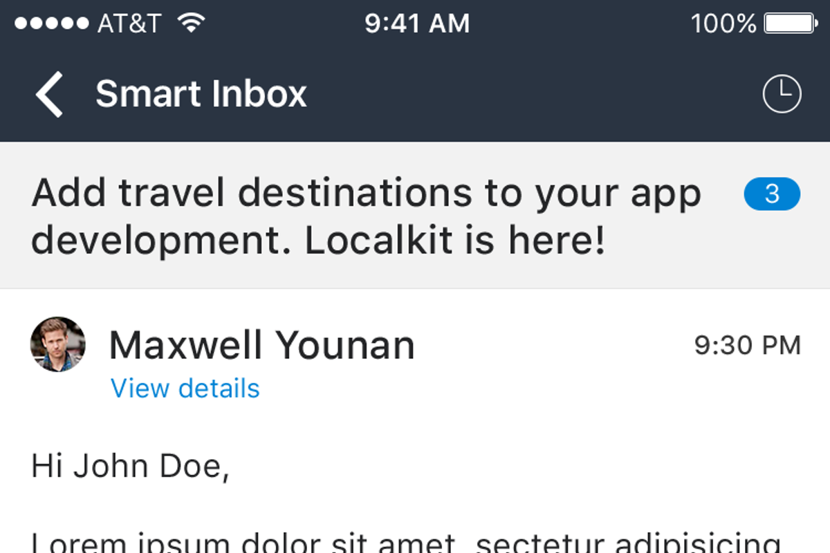 Snooze Mail UI Graphic, an App Template by hoangpts (Photo 7 of 18)
