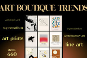 ART BOUTIQUE TRENDS, an Illustration by Natalia Tugova (Thumbnail 1 of 17)