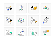 Advertising Animated Icons, an Outline Icon by Vectors Market (Thumbnail 5 of 8)