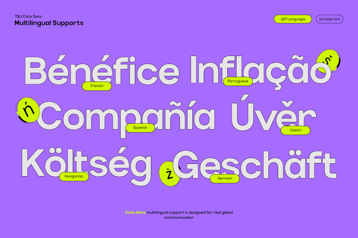 TBJ Cota Sans Grotesk Modern Sans, a Sans Serif Font by Taboja Studio (Photo 15 of 15)