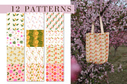 Flowers and leaves illustrations, a Decorative Illustration by La Petite Line Art (Thumbnail 6 of 11)