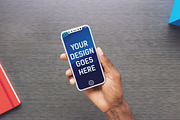 Apple iPhone X Mock-up Pack, an iPhone Mockup by Laura (Thumbnail 5 of 5)