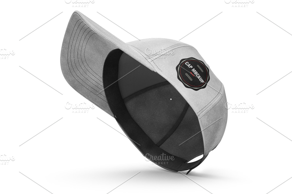 Cap Mock-up, a Merchandise Mockup by PixelMockup (Photo 7 of 17)