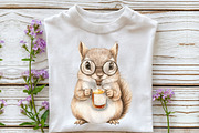 Cute Halloween Squirrels Clipart, an Illustration by Rose Art (Thumbnail 6 of 7)