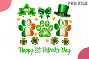 Dog St Patrick's Day Shamrock Png, an Illustration by OK Design (Thumbnail 1 of 6)