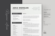 Word Resume Template, a Resume Template by Astut (Thumbnail 1 of 6)