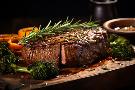 Delicious grilled pork beef steaks s, a Background Photo by Pixeness