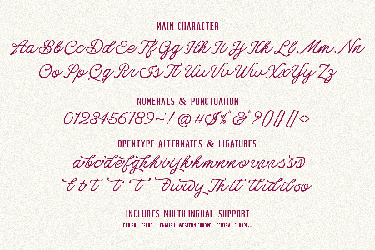 Friday Edition Duo, a Script Font by Letter Fresh (Photo 8 of 10)