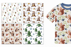 Woodland Animals Picnic Collection