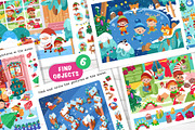 Merry Christmas Activity Games, an Education Illustration by ArtyCats (Thumbnail 5 of 8)
