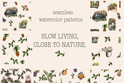 Watercolor Slow Living Collection, an Illustration by ViolettaKh (Thumbnail 5 of 15)