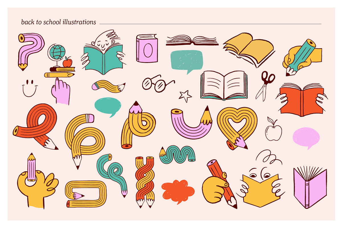 Back to School Doodle Bundle, an Object Graphic by Marish (Photo 4 of 10)