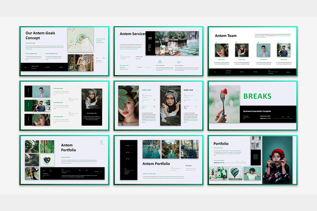 Antem - PowerPoint & Google Slide, a Presentation Template by Raseuki (Photo 3 of 5)