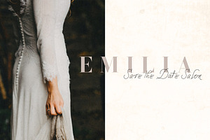 DAENERYS Serif And Script Font Duo