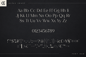 Alpas & Snarf Font Duo