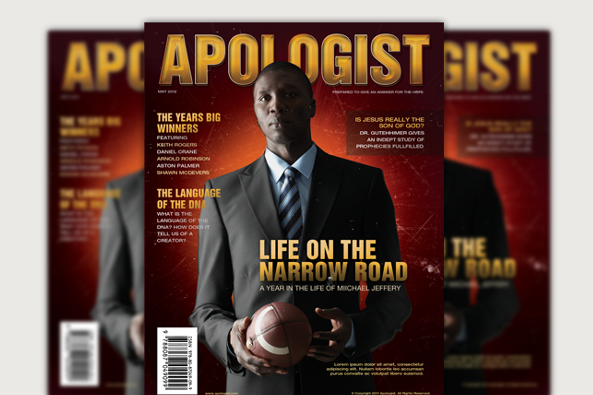 Apologist Church Magazine Cover, a Magazine Template by loswl (Photo 1 of 3)