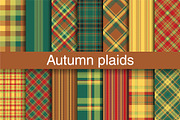 #31 Autumn Plaid Pattern Design, a Pattern Graphic by Plaid4You (Thumbnail 1 of 8)