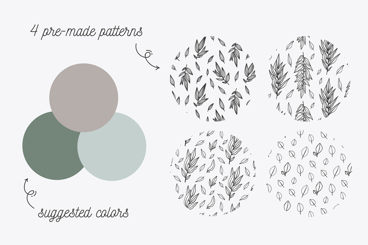 52 hand drawn branches, an Object Graphic by Wander Designs (Photo 5 of 6)
