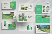 Golf Course Keynote, a Presentation Template by Pixslides (Thumbnail 1 of 7)