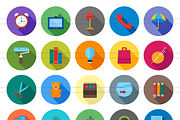 148 Files & Folders Flat Icons, an Outline Icon by IconBunny (Thumbnail 2 of 6)