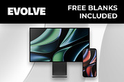 EVOLVE Wallpaper Pack, a Background Graphic by CDS Premium (Thumbnail 2 of 7)