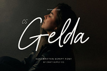 CS Gelda – Modern Script Font