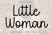 Little Woman, a Handwritten Font by InermediaSTUDIO (Thumbnail 1 of 8)