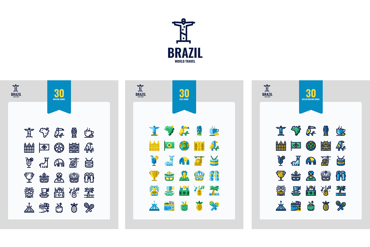 WORLD TRAVEL PACK BUNDLE, an Emoji Icon by Foxyard studio (Photo 2 of 4)
