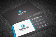 Clean Professional Business Card, a Business Card Template by Verazo (Thumbnail 2 of 3)