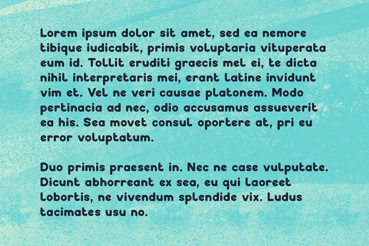 Monatik - sans serif font preview 5
