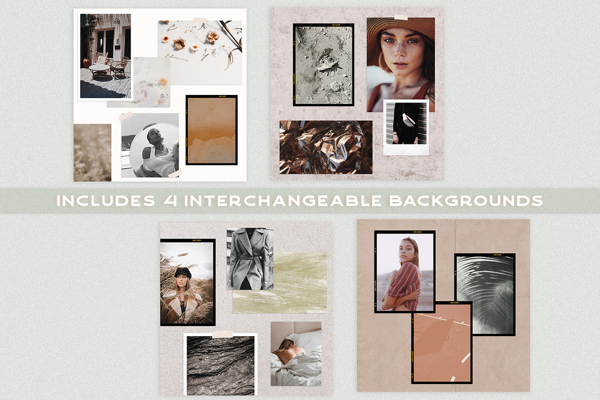 Vintage Mood Boards for Instagram, a Social Media Template by Karissa Macapagal (Photo 3 of 9)